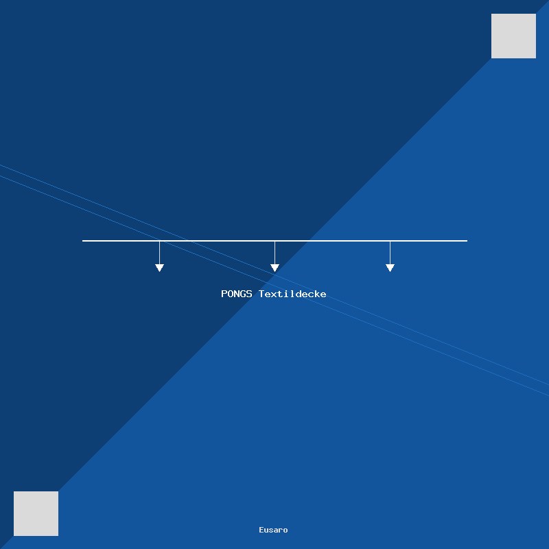 PONGS® Textildecke – Fachgerechte Montage durch Eusaro in Hann. Münden